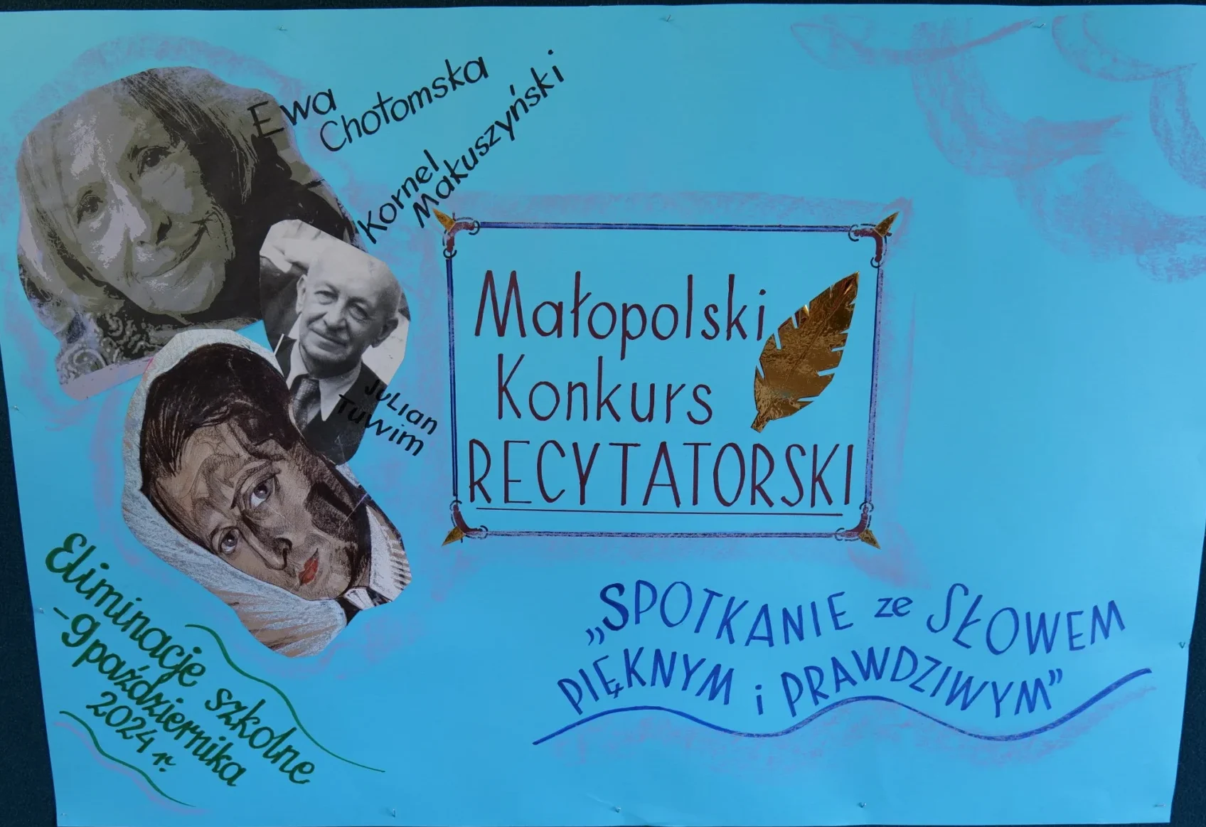 „Spotkanie ze słowem pięknym i prawdziwym”- szkolne eliminacje Małopolskiego Konkursu Recytatorskiego