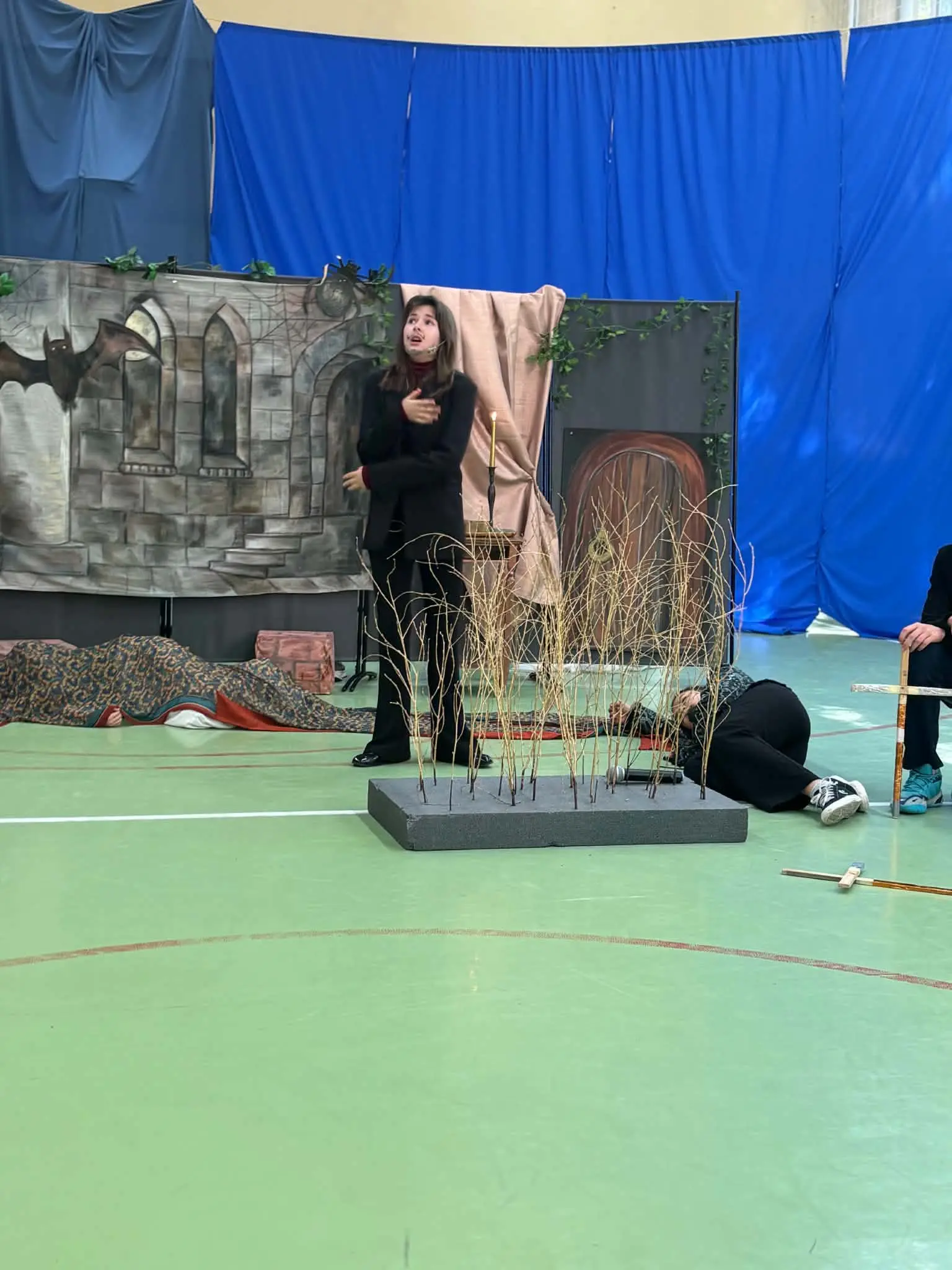 Hamlet- występ Koła teatralnego